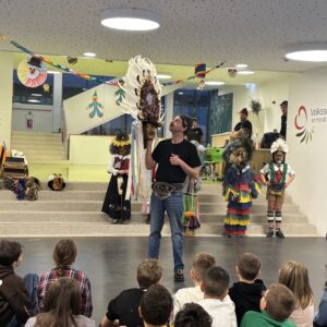 Besuch der Brauchtumsgruppe Wattens