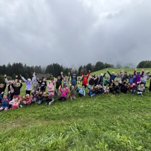 Buddy-Wandertag der 1b und 4a